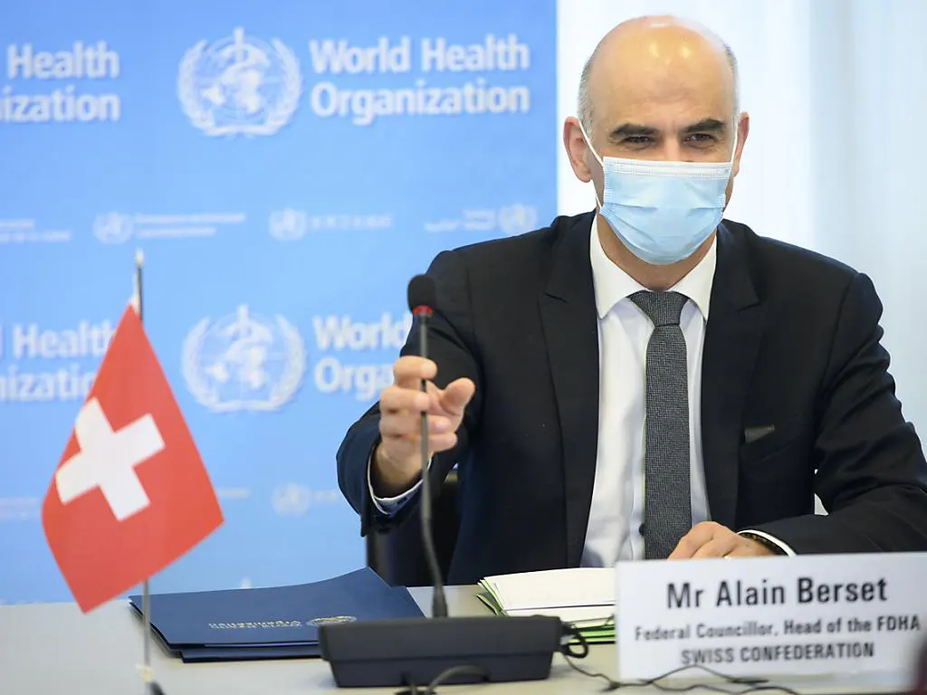 Schweiz unterstützt weltweiten Pandemie-Vertrag